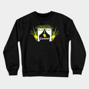 Jewish Holiday Sukkot Crewneck Sweatshirt